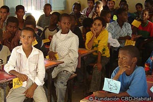 School programme in Mauritania