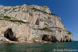 Caves at the Rock of Gibraltar
