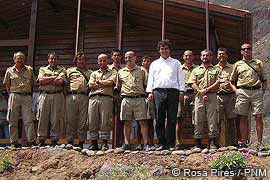 Rangers on Deserta Grande